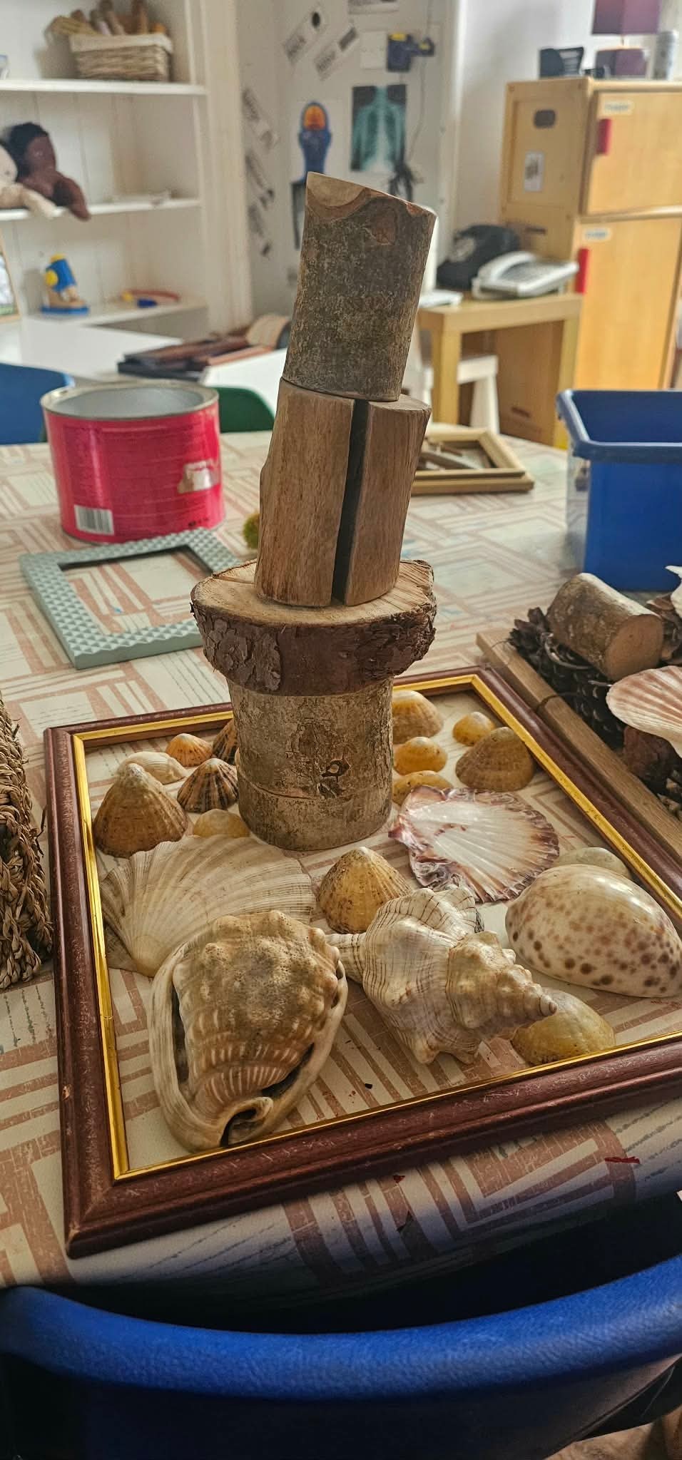 Natural materials display